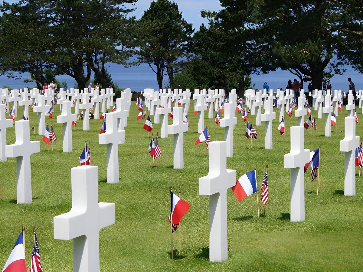   Cimetière américain Colleville sur mer 