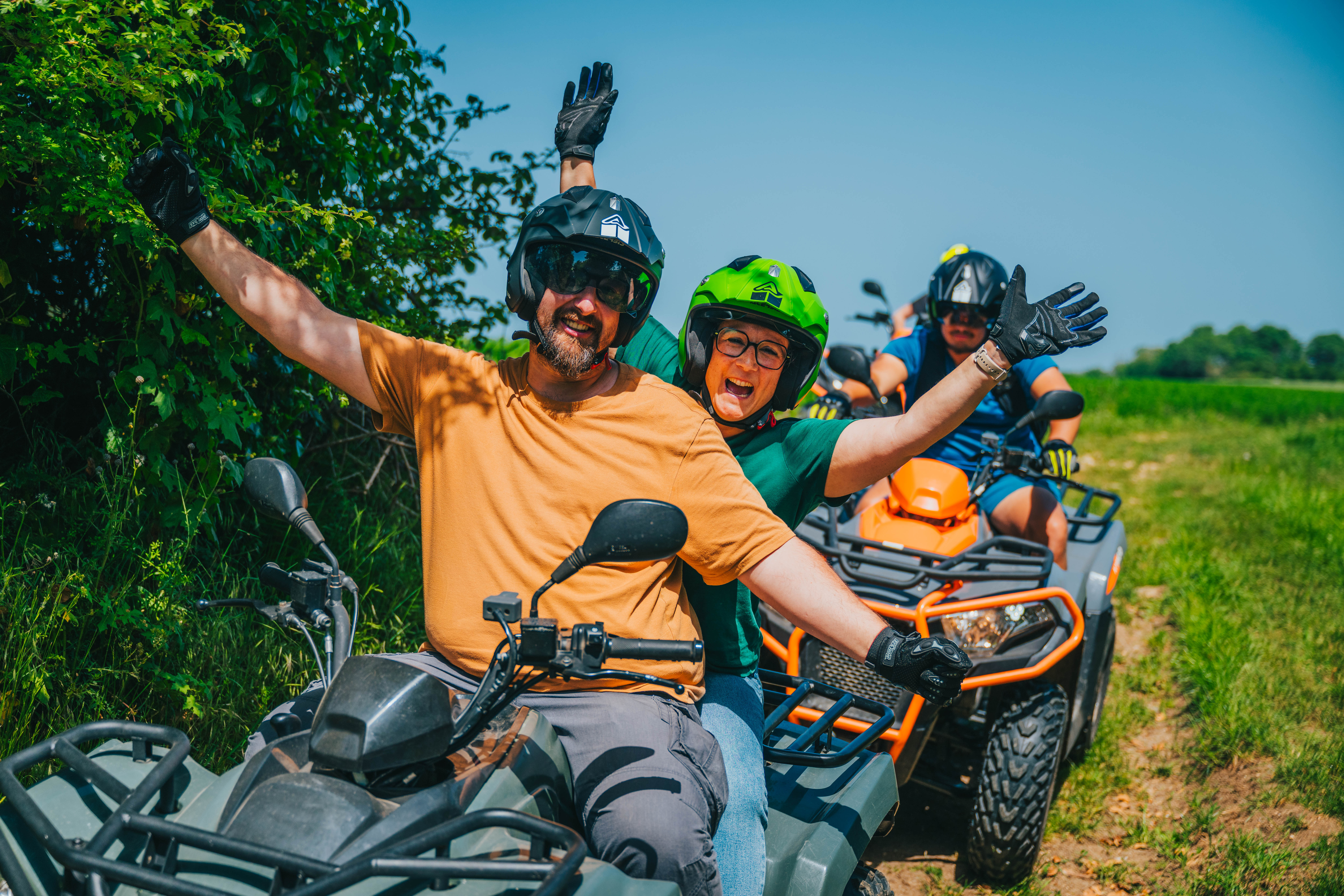 Sortie en quad en pleine nature avec Loisirs Terroirs et Territoires