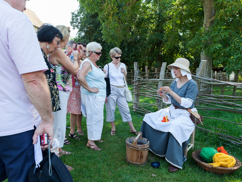 Le Moyen-Age en fête - ©Château de Crèvecoeur Le Moyen-Age en fête - ©Château de Crèvecoeur