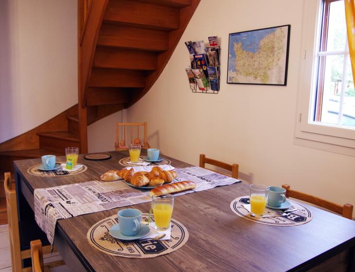 Table petit déjeuner