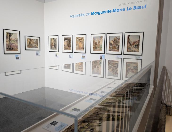 La petite expo #4 - Aquarelles de Marguerite - Marie le Boeuf