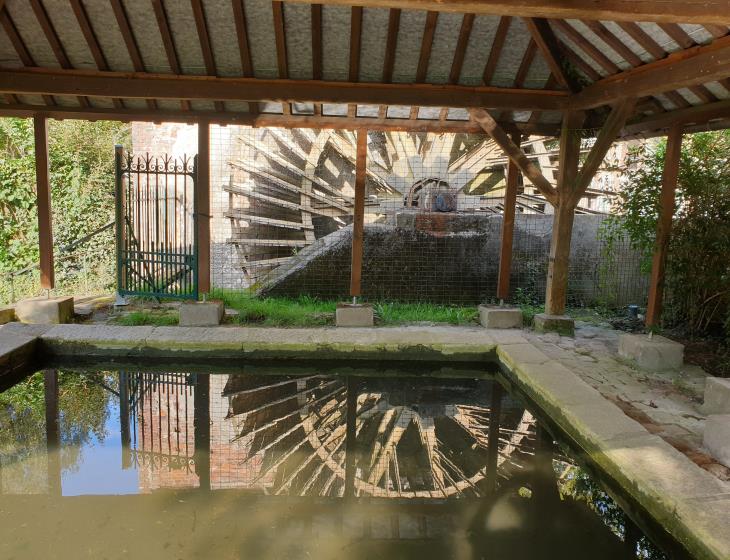 le lavoir et la roue