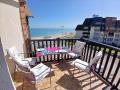 Terrasse balcon vue mer