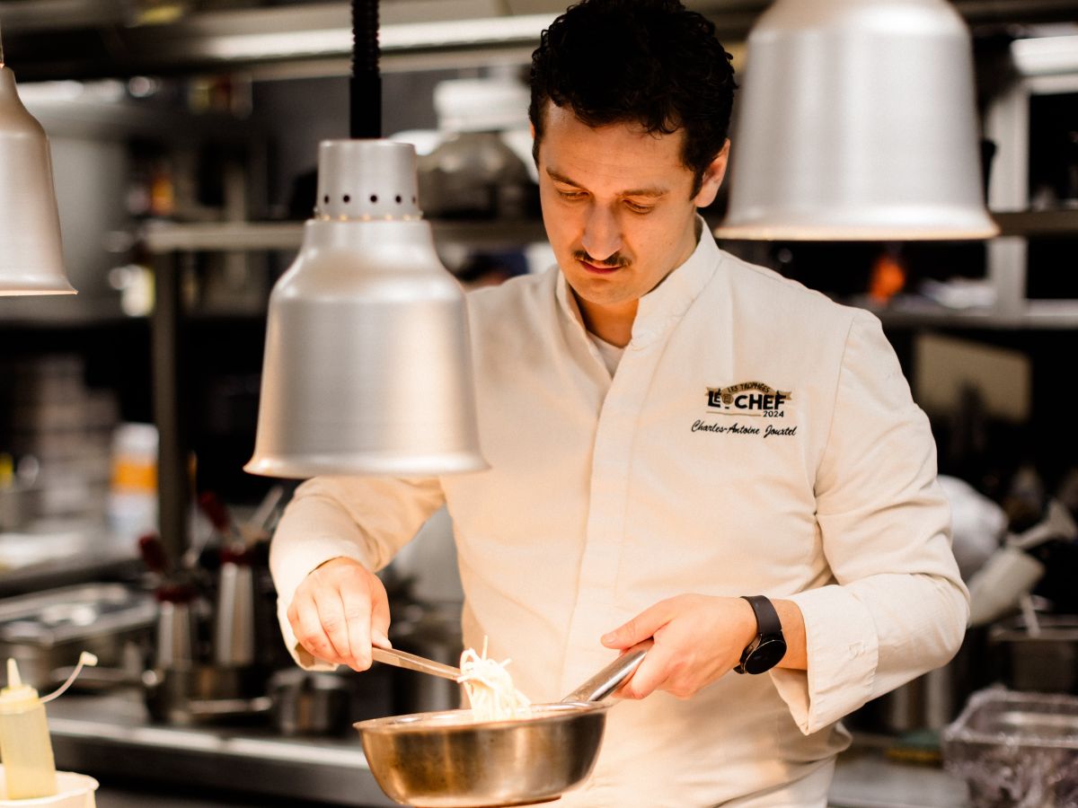 Chef étoilé Charles-Antoine Jouxtel