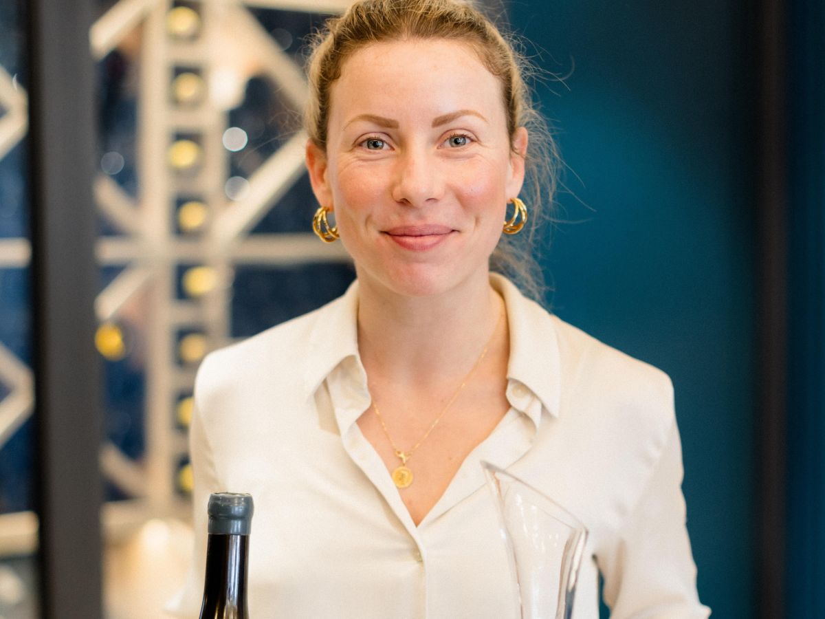 Sommelière Charlotte Schwab
