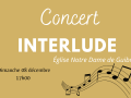 Concert Interlude-notre dame de Guibray