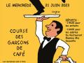 Affiche A3 course garçons café 21 juin 2023