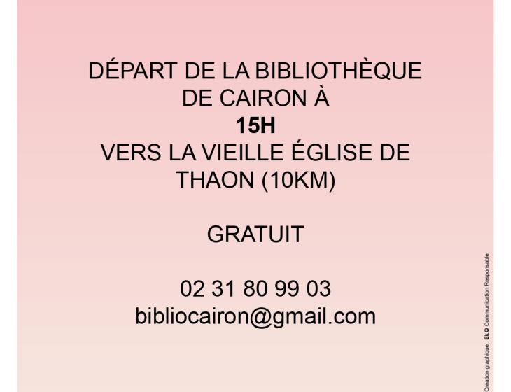 Affiche balade contée à vélo