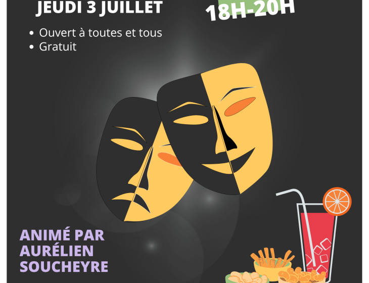 Apéro Théatre avec Aurélien Soucheyre