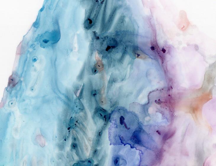 Anabelle Hulaut, Aquarelle loupée de Sam Moore, N°37 (détail), 2024