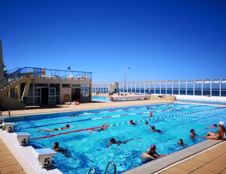 Bassin piscine de Courseulles