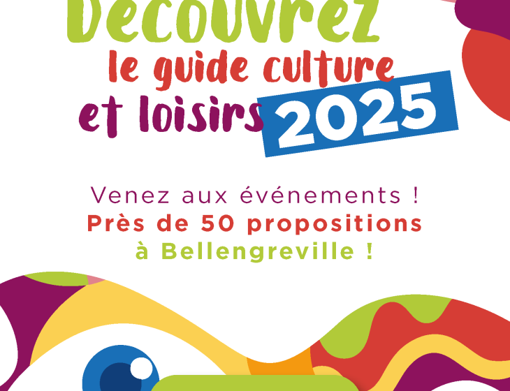 Affiche culture et loisirs 2025