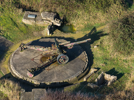 Batterie de Maisy - ©G. Stern Batterie de Maisy - ©G. Stern