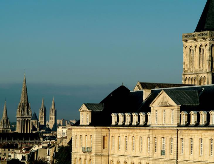 Abbaye aux Dames - Vue sur Caen