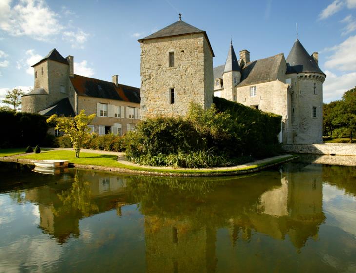 Jolis châteaux de Normandie