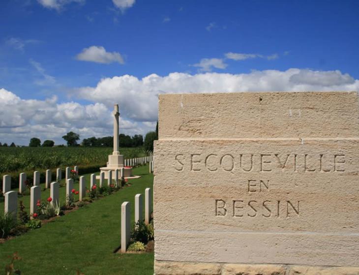 Cimetière militaire britannique, Secqueville-en-Bessin