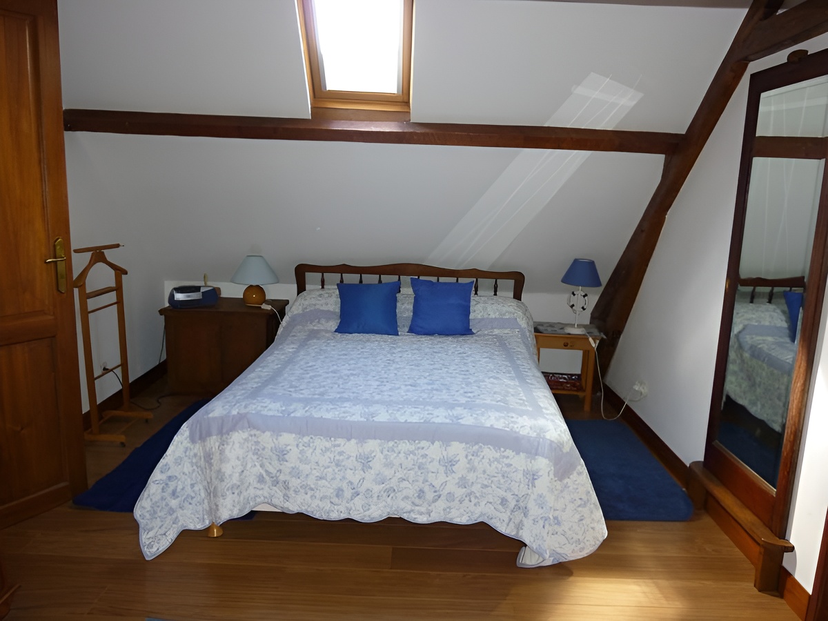 Gîte à Pennedepie, chambre 1 - ©Calvados Tourisme - Clévacances Gîte à Pennedepie, chambre 1 - ©Calvados Tourisme - Clévacances