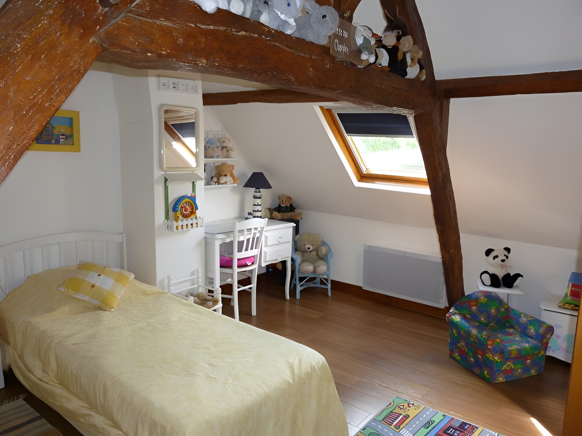 Gîte à Pennedepie, chambre 2 - ©Calvados Tourisme - Clévacances Gîte à Pennedepie, chambre 2 - ©Calvados Tourisme - Clévacances