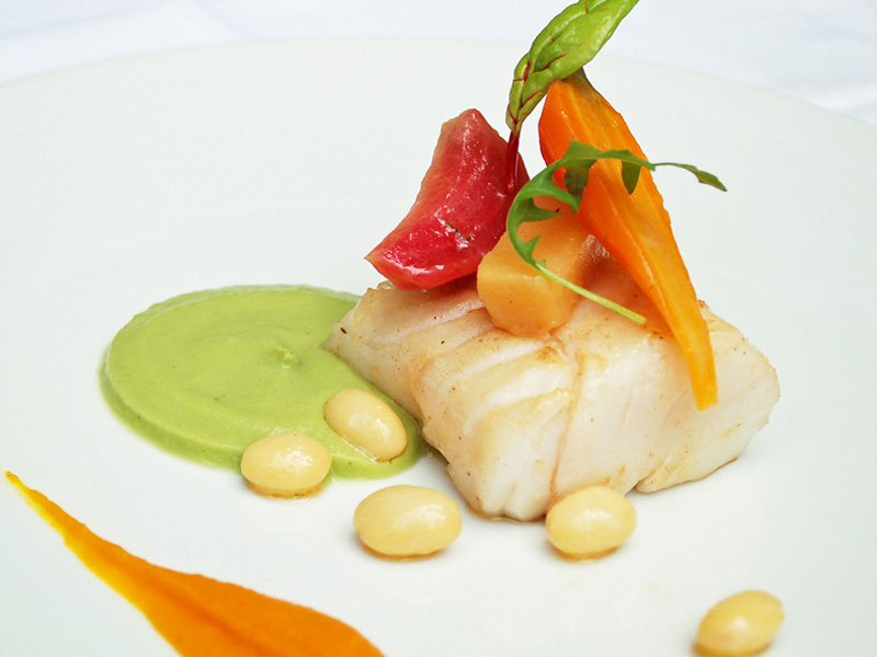 Plat du restaurant étoilé A Contre Sens - ©A Contre Sens Plat du restaurant étoilé A Contre Sens - ©A Contre Sens