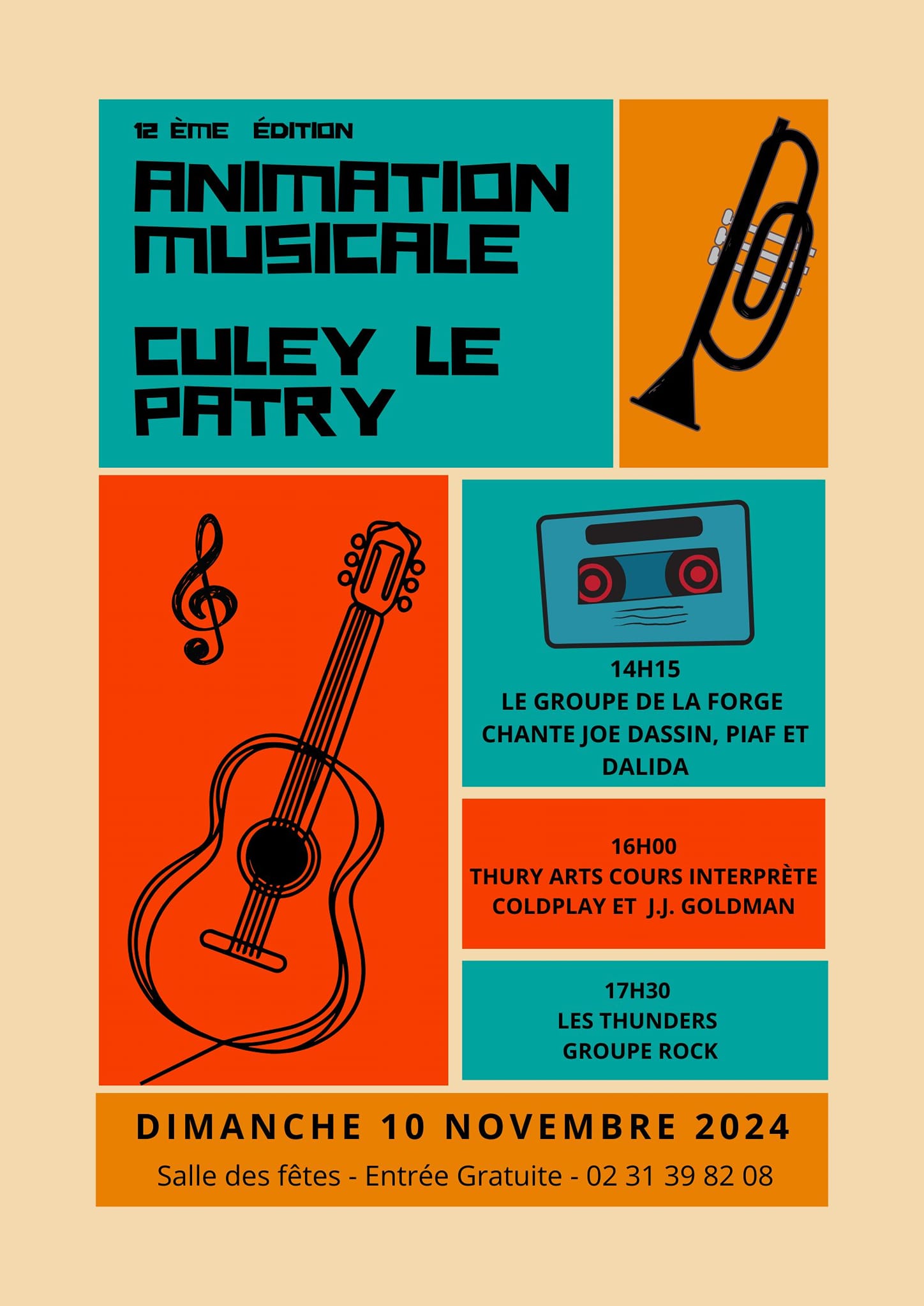 Animation musicale Le 10 nov 2024