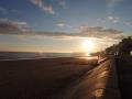 Levée de soleil sur la plage de Grandcamp-Maisy