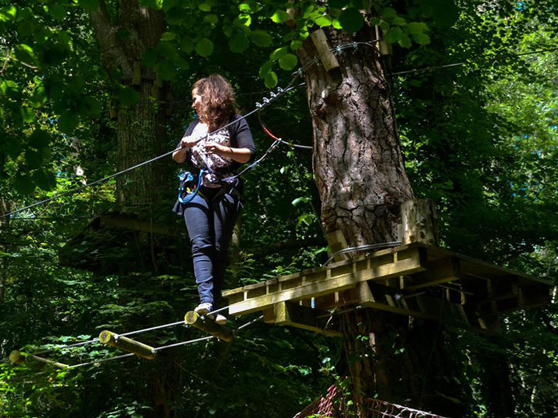 Parcours aventure pont de singe Calvados - ©Beauregard Olendon Parcours aventure pont de singe Calvados - ©Beauregard Olendon