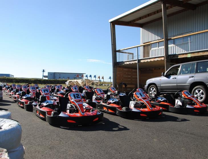 Départ karting caen