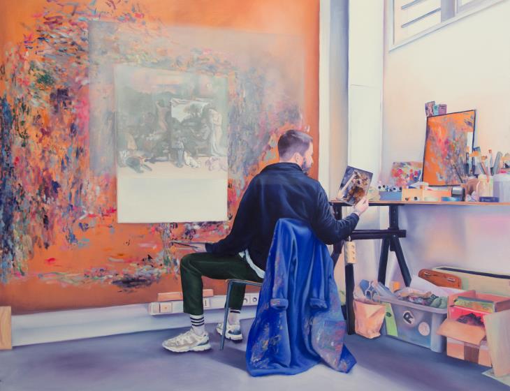 Emile Orange_L’Atelier du peintre, sept années de ma vie artistique