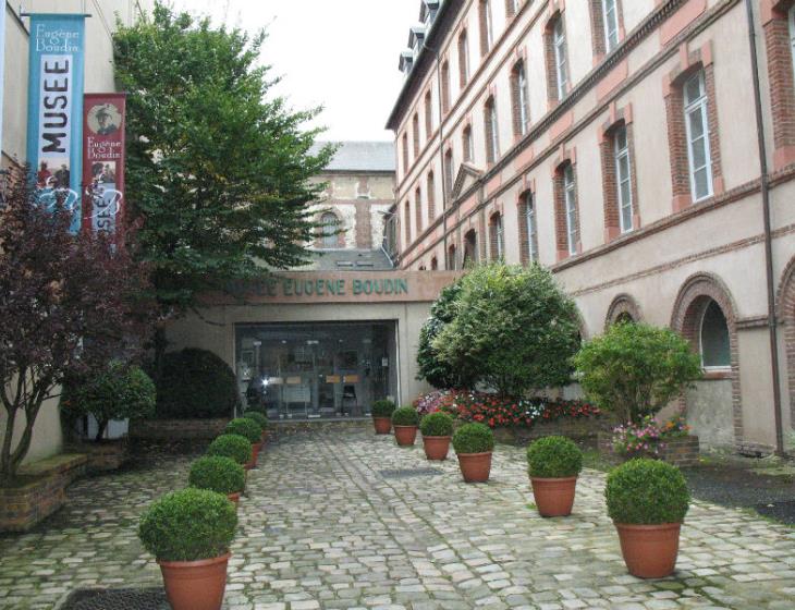 Entrée Musée Eugène Boudin