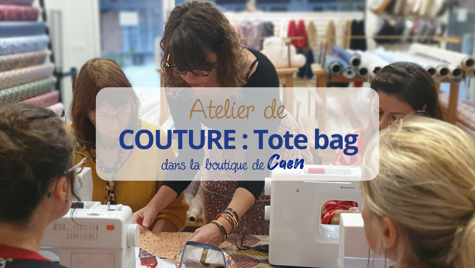 Atelier couture : Tote bag Le 19 sept 2024