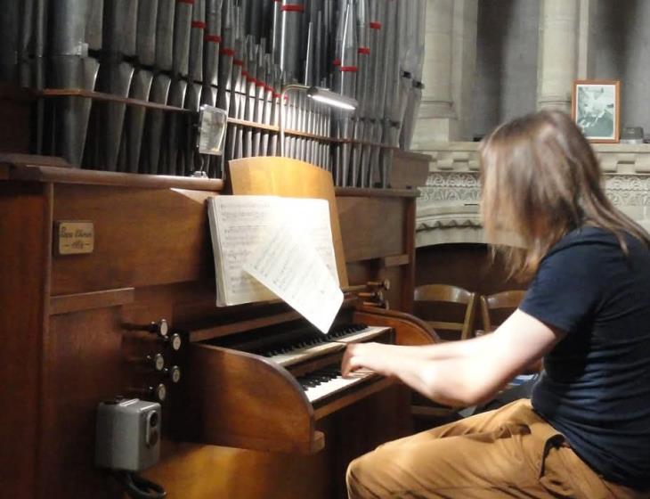 Récital d'orgue à l'église de Lion sur mer