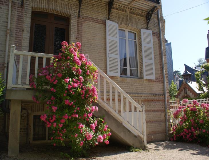 Villa Marcel André à Trouville sur mer, façade