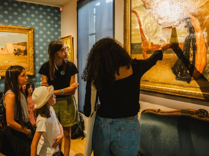 Visite famille de la Villa du Temps retrouvé