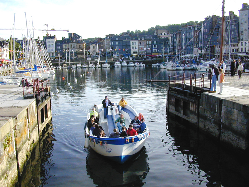 Promenade en bateau à Honfleur Calvados Tourisme, Normandie