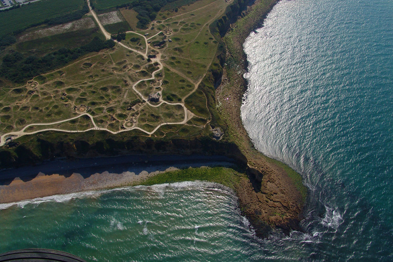Pointe du Hoc - ©© S. Guichard Pointe du Hoc - ©© S. Guichard