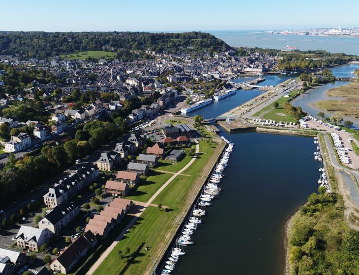 Honfleur bassin Carnot  