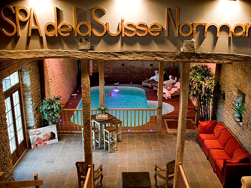 Spa de la Suisse Normande à La Pommeraye - ©Domaine de la Pommeraye Spa de la Suisse Normande à La Pommeraye - ©Domaine de la Pommeraye