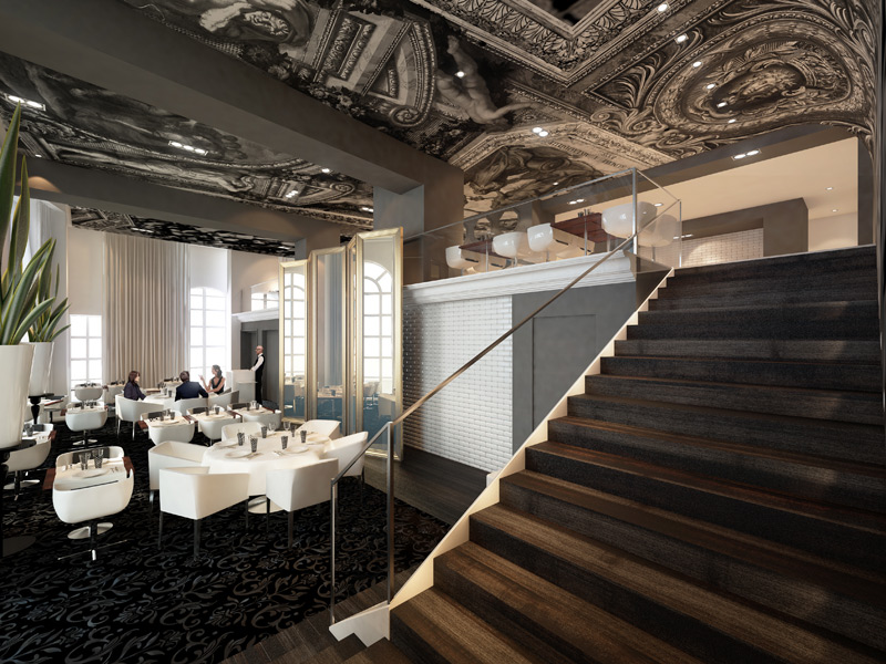 Hotel des Cures Marines de Trouville - restaurant - ©MGallery Hotel des Cures Marines de Trouville - restaurant - ©MGallery