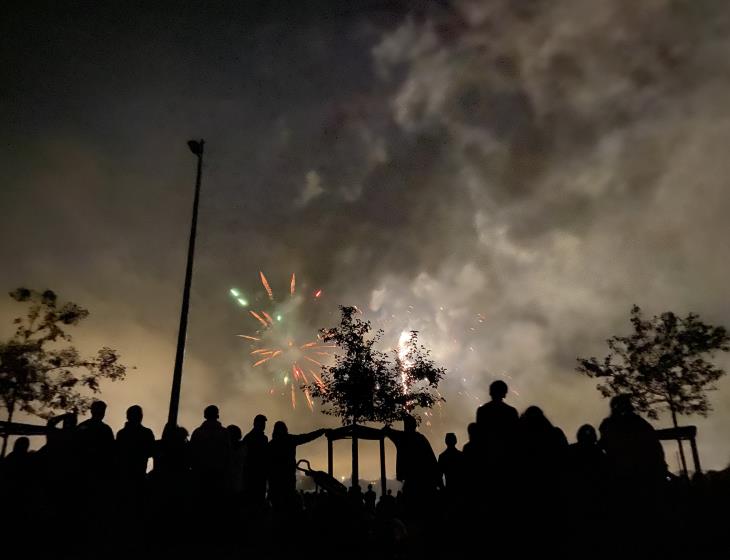 Feu d'artifice ifs