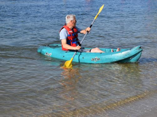 Kayak sur le Lac Terre d'Auge