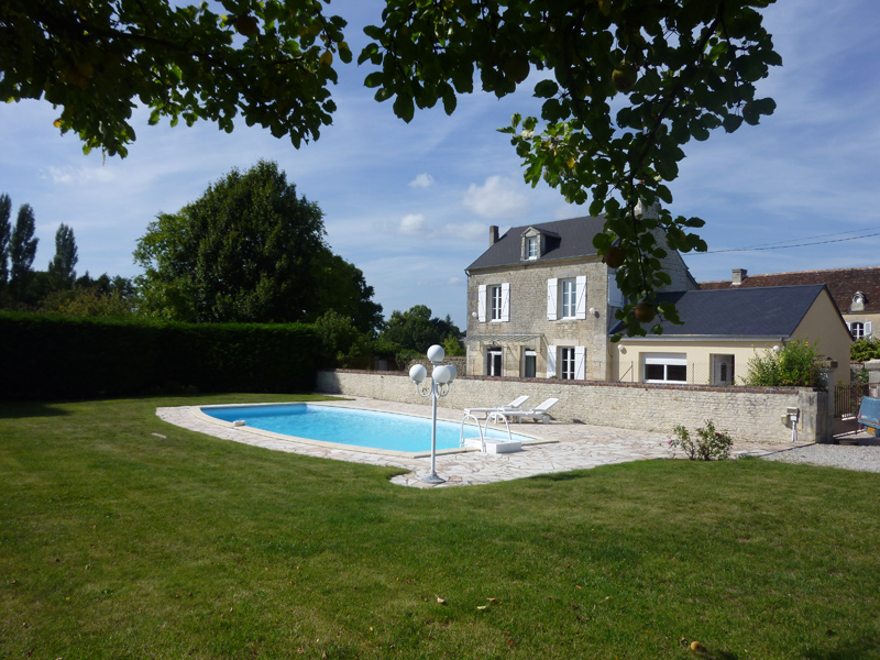 La maison à Babcha à Saint Pierre Canivet, piscine - ©Mme Hnatyszyn - Clévacances La maison à Babcha à Saint Pierre Canivet, piscine - ©Mme Hnatyszyn - Clévacances