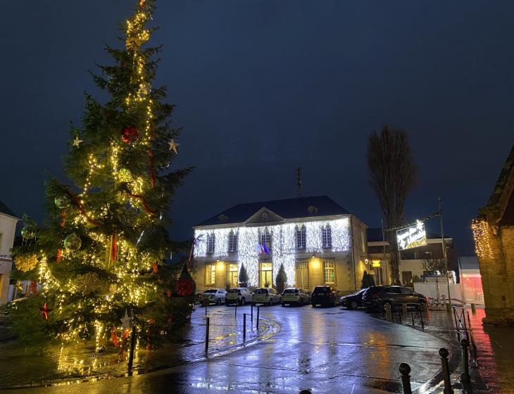 Lancement des illuminations de Noël