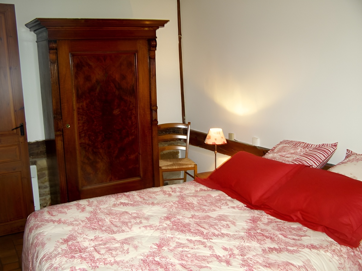 Le Pressoir au Mesnil Mauger, chambre 1 - ©Mme Verger - Clévacances Le Pressoir au Mesnil Mauger, chambre 1 - ©Mme Verger - Clévacances