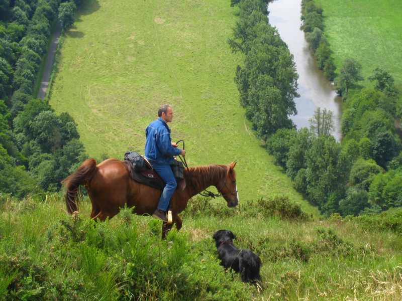 Sortie cheval Suisse-Normande - ©Leroux Pascal Sortie cheval Suisse-Normande - ©Leroux Pascal