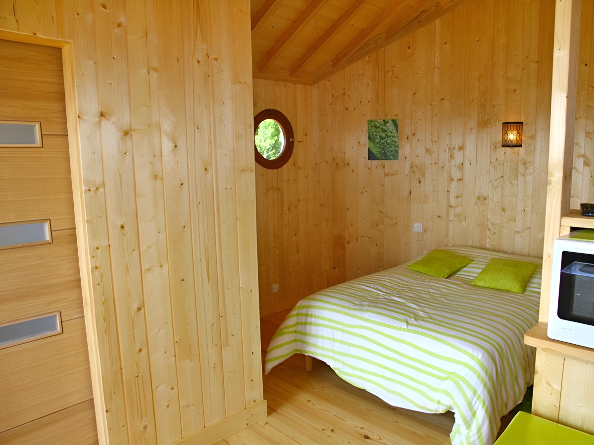 Les Cabanes de Simm - Coudray Rabut - chambre - ©Les Cabanes de Simm Les Cabanes de Simm - Coudray Rabut - chambre - ©Les Cabanes de Simm
