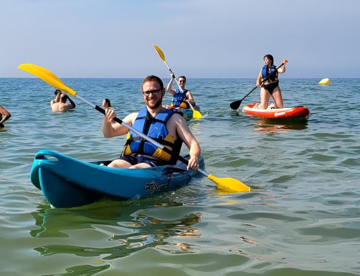 Location de kayaks @Happy Club Deauville
