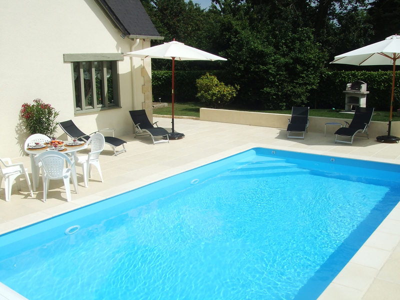 Ma Campagne à Bourgeauville, piscine - ©Mme Gidon - Clévacances Ma Campagne à Bourgeauville, piscine - ©Mme Gidon - Clévacances