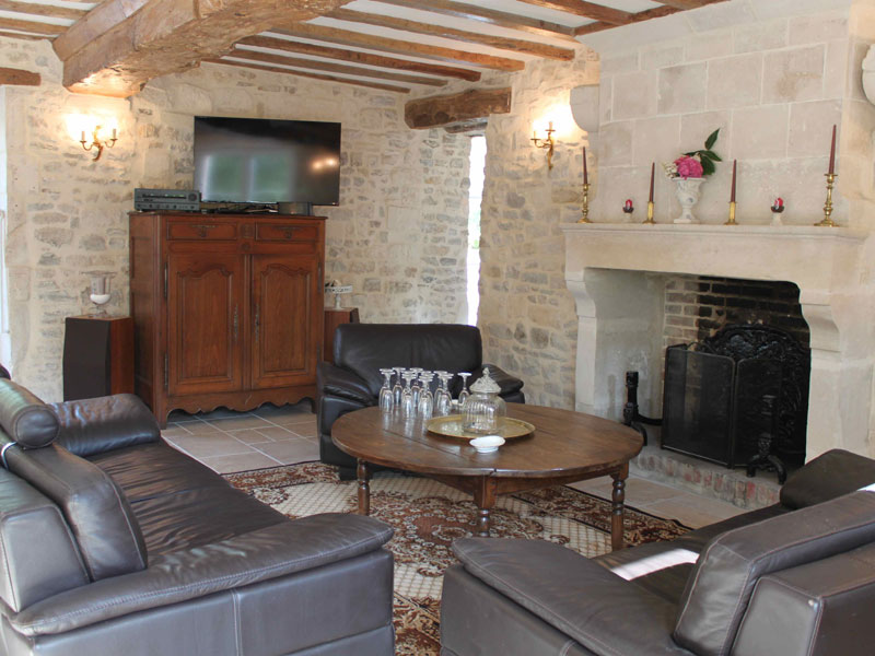 Manoir-Oseraie-salon - ©Manoir de l'Oseraie - Amayé sur Orne Manoir-Oseraie-salon - ©Manoir de l'Oseraie - Amayé sur Orne