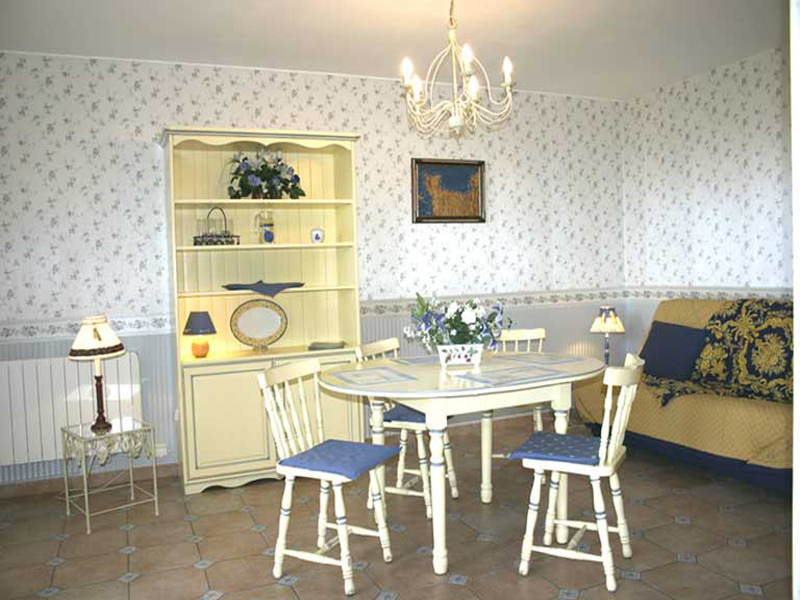 Appartement à Houlgate, séjour - ©Mme Dubois - Clévacances Appartement à Houlgate, séjour - ©Mme Dubois - Clévacances
