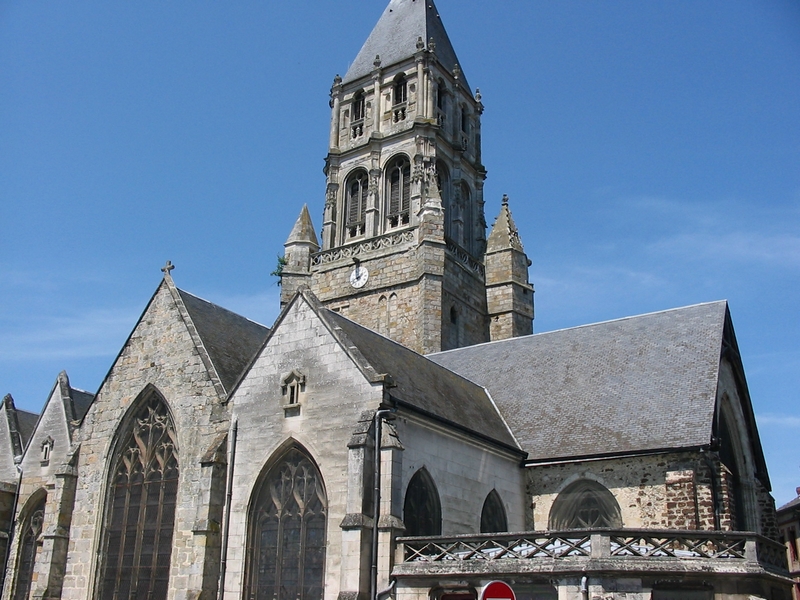 Eglise Notre-Dame d'Orbec - ©OT Pays de l'Orbiquet Eglise Notre-Dame d'Orbec - ©OT Pays de l'Orbiquet